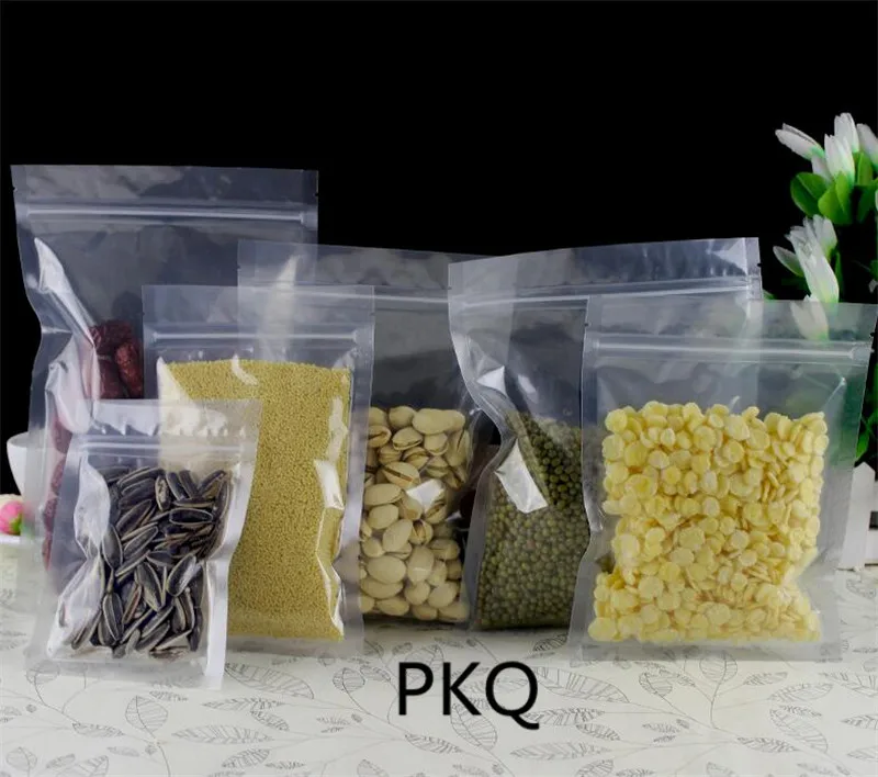 10 шт. разные размеры повторно закрываемый пластиковый пакет Ziplock пакеты