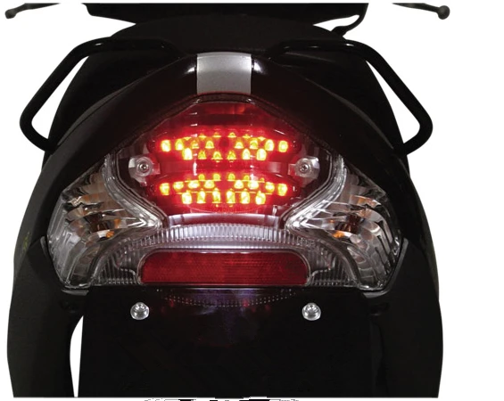 Аксессуары для мотоциклов SUZUKI адрес V125g/V125 модифицированный светодиодный задний