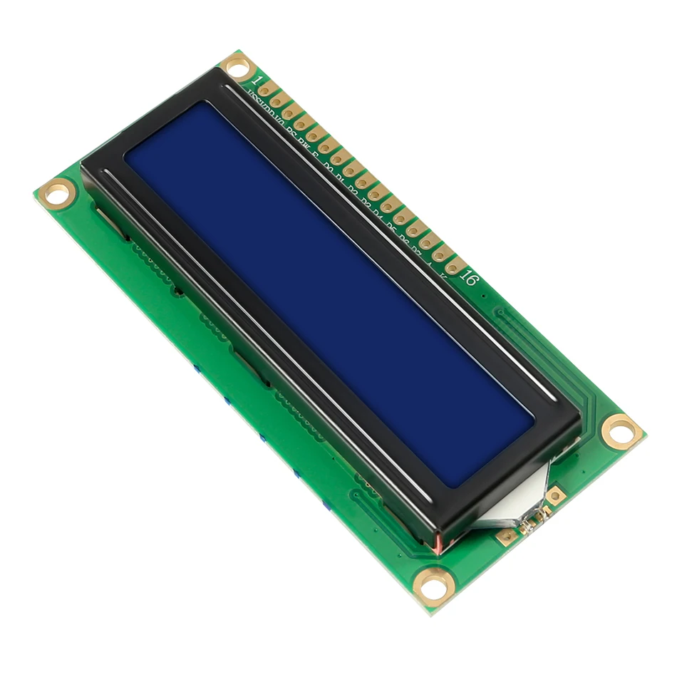 Модуль LCD1602 1602 синий зеленый экран 16x2 символа ЖК-дисплей модуль HD44780 контроллер
