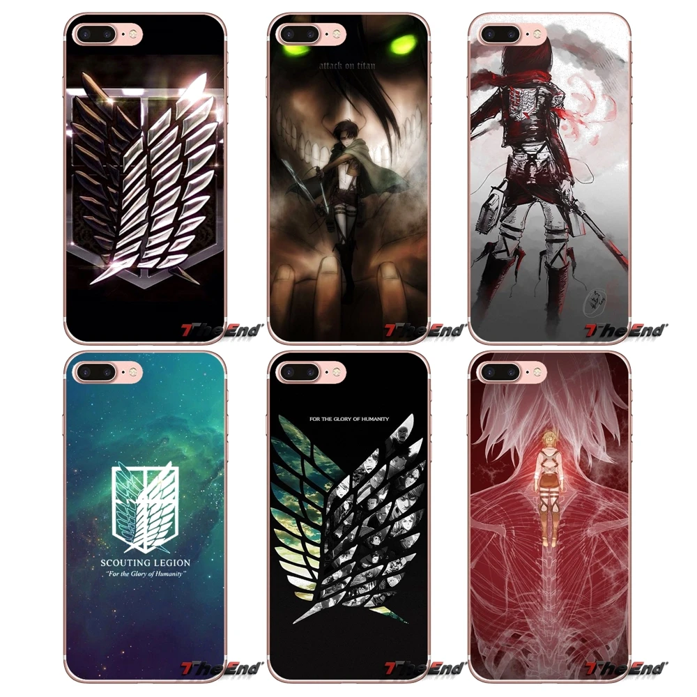 Чехлы для Huawei G7 G8 P7 P8 P9 Lite Honor 4C 5X 5C 6X Mate 7 8 9 Y3 Y5 Y6 II 2 Pro 2017 Leonhart Annie comics Attack on