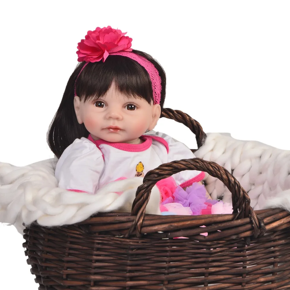 KEIUMI Princess 22 дюйма кукла для новорожденных ткань Реалистичная милая Детская