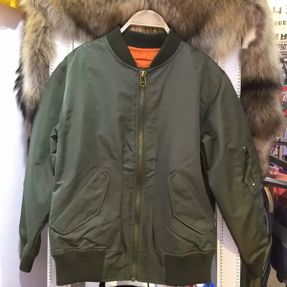 Куртка-бомбер унисекс корейский дизайн двусторонняя бейсбольная куртка |