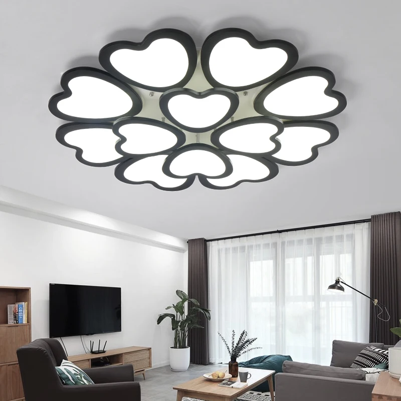 Современные светодиодные Потолочные светильники кухня гостиная спальня света