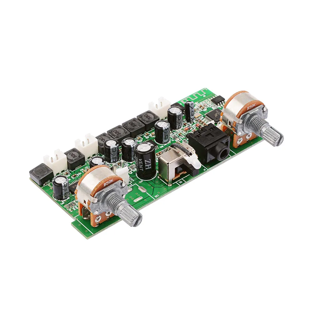 AIYIMA Bluetooth усилитель аудио Плата 10Wx2+ 15 Вт 2,1 канальный усилитель мощности MP3 WAV аудио декодер плата поддержка AUX