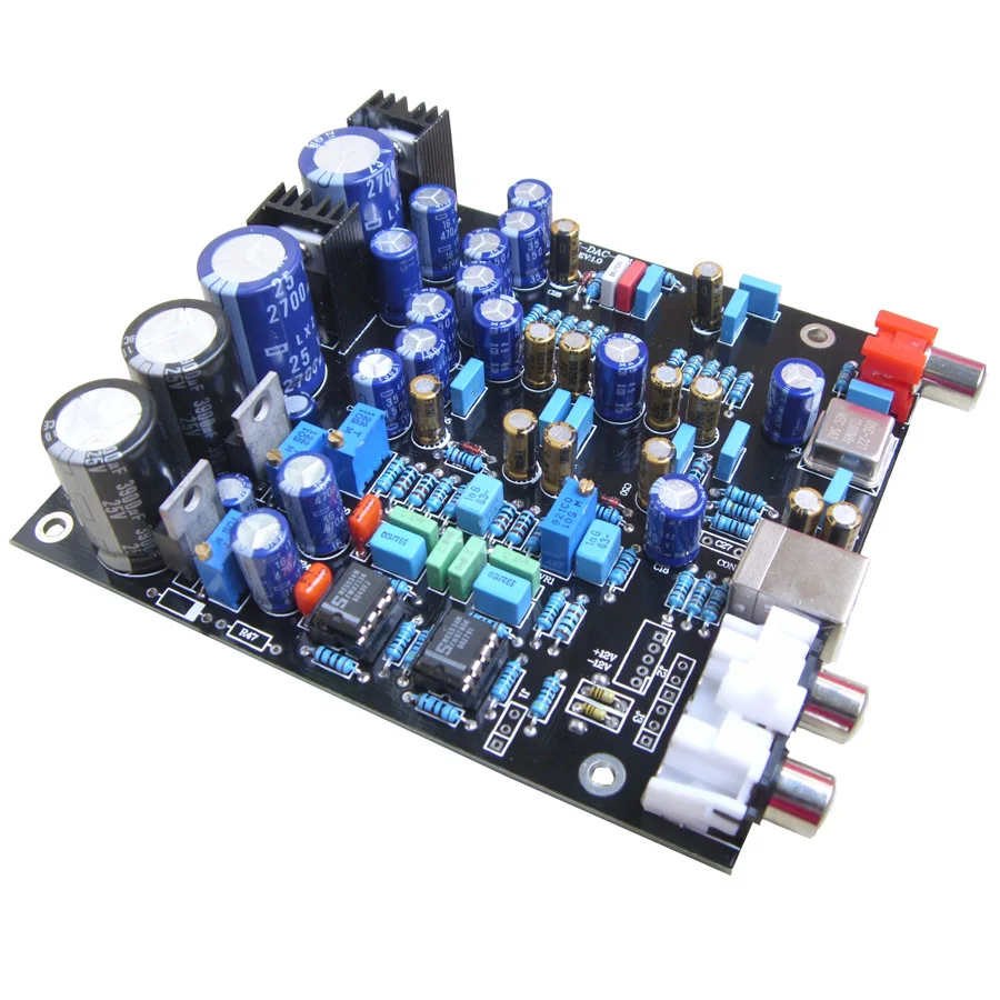 Бесплатная доставка PCM2706 DIR9001 WM8740 Двойная параллельная лихорадка DAC декодирующая