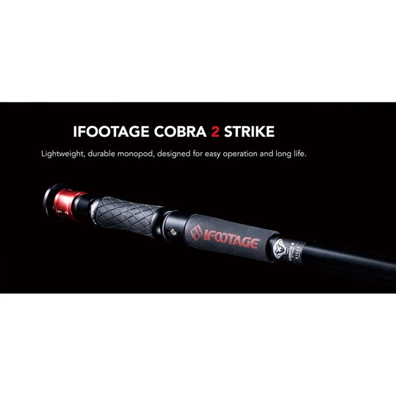 Монопод iFootage COBRA 2 Strike для камеры портативный штатив 8 кг с держателем цифровой