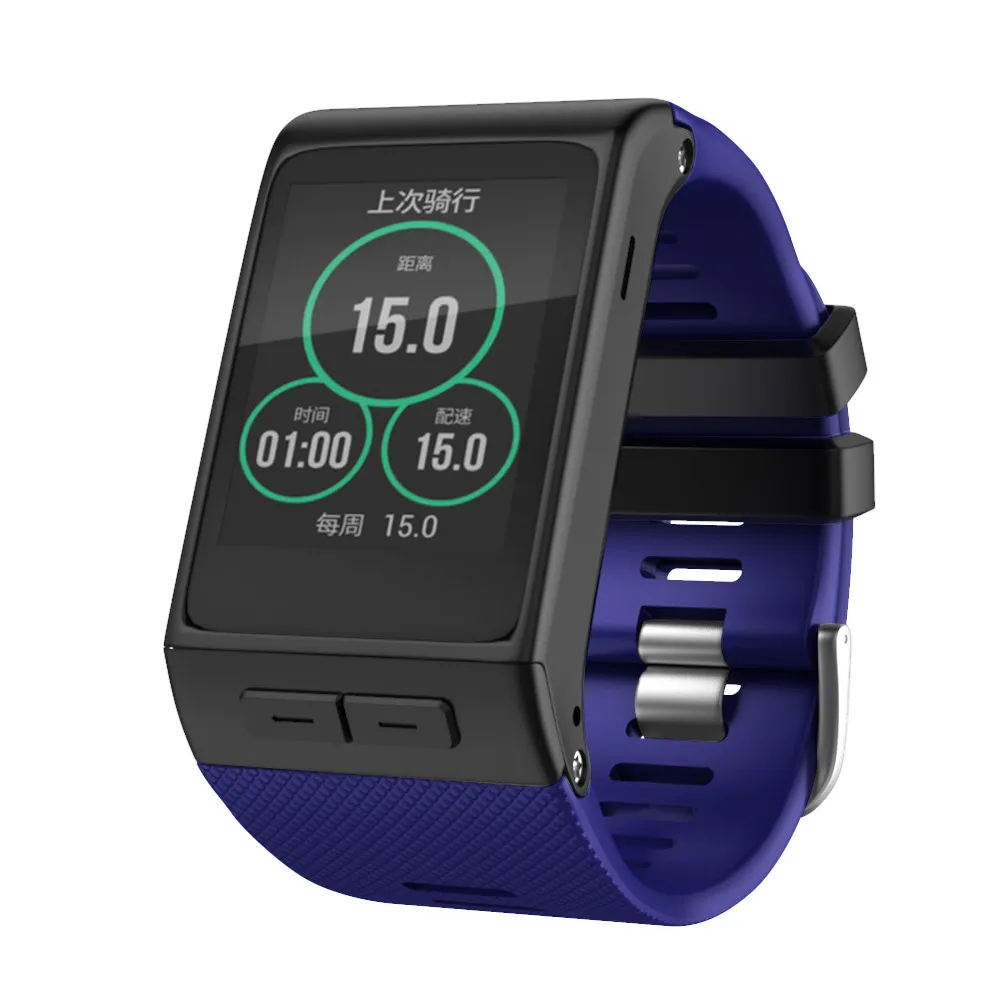 Спортивный ремешок для часов Garmin vivoactive HR, модный спортивный мягкий силиконовый сменный ремешок, Прямая поставка l1029#2