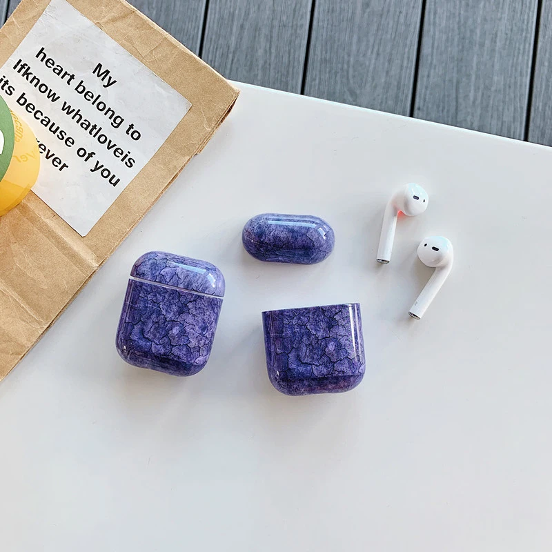 Чехол с мраморной текстурой GlamPhoneCase для iphone XS Max XR 8 8plus 7 7plus 6/6S Plus Airpod | Электроника
