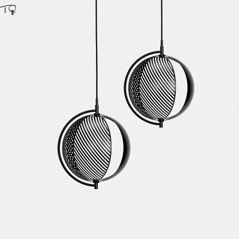 Скандинавский пост современный полый магический шар подвесные светильники Led