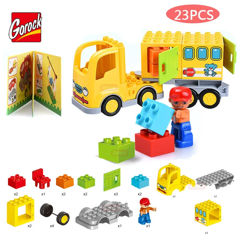 GOROCK город серии полицейский участок пожарная станция Строительная команда