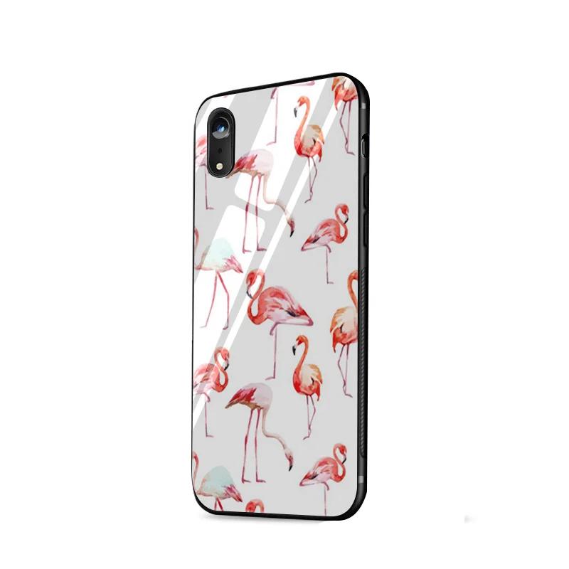 Стеклянный чехол из ТПУ с очаровательным животным для iPhone 5 5S SE 6 6s 7 8 Plus X XR XS Max |