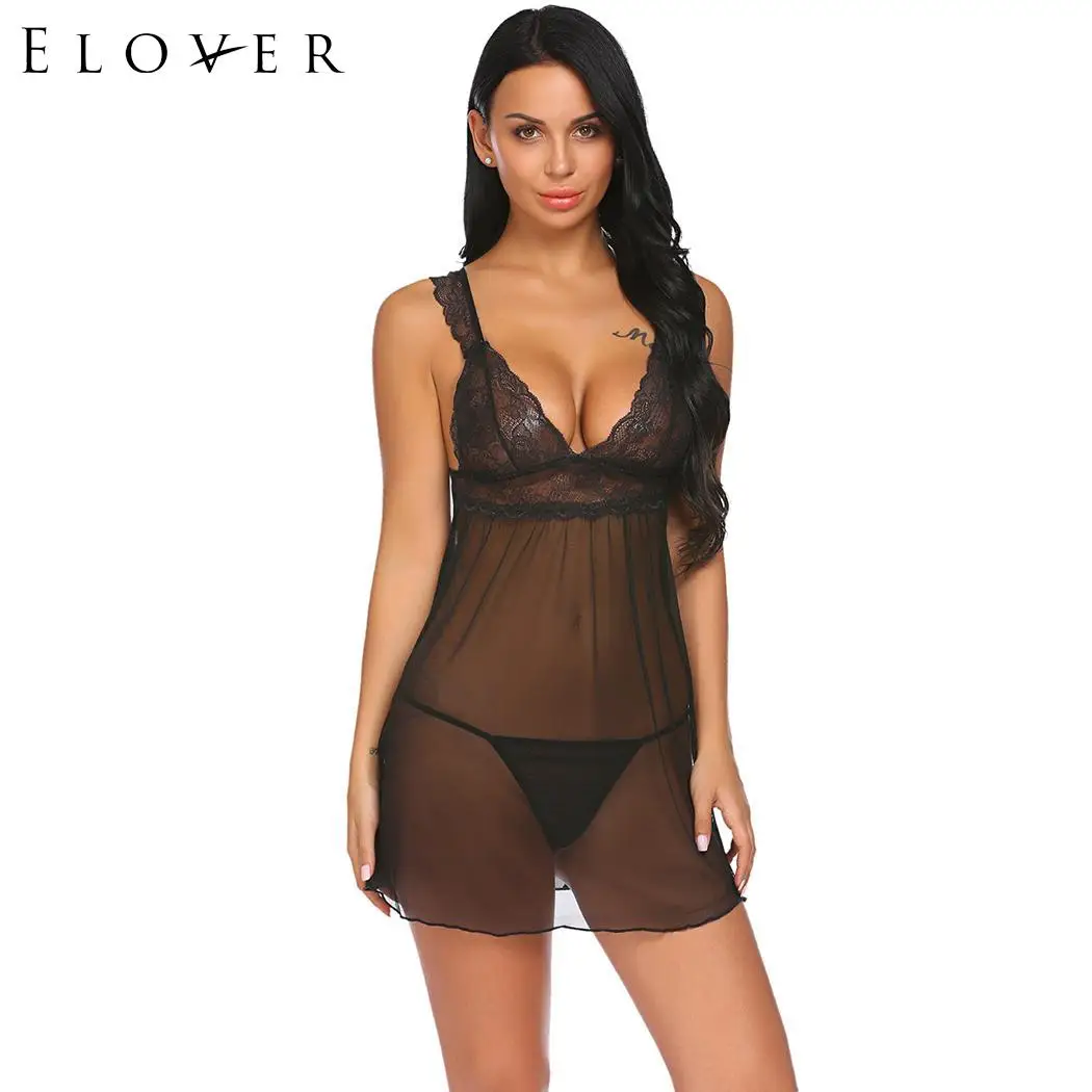 Elover Picardias Eroticos Mujer G string Ночное эротическое нижнее белье прозрачное Сетчатое