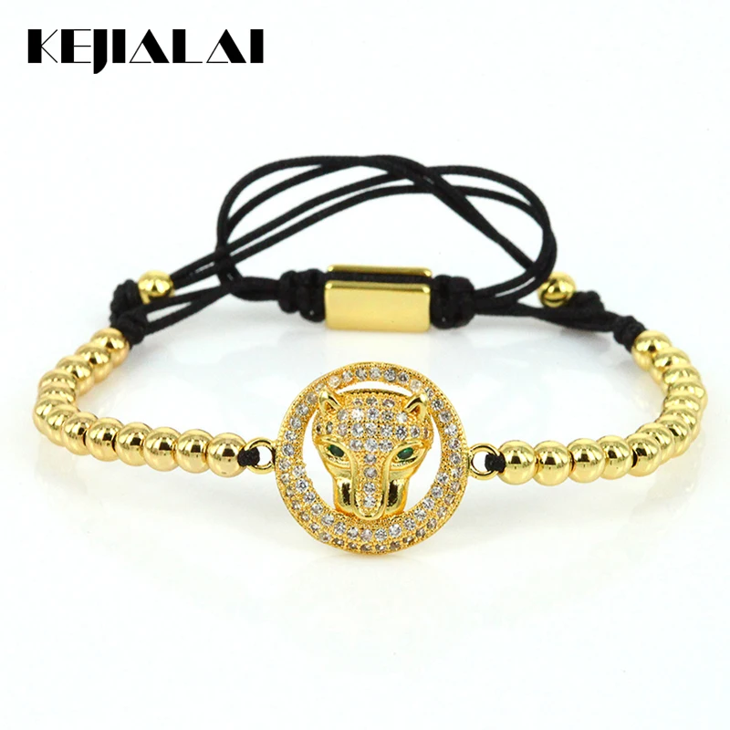 Мужские браслеты антикварные с черным покрытием микрозакрепкой Очаровательные