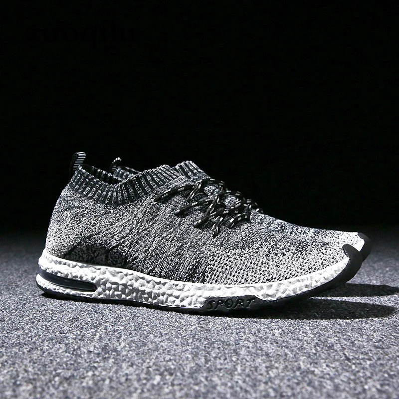 2021 Мужская обувь Beathable из сетчатого материала для мужчин повседневная без