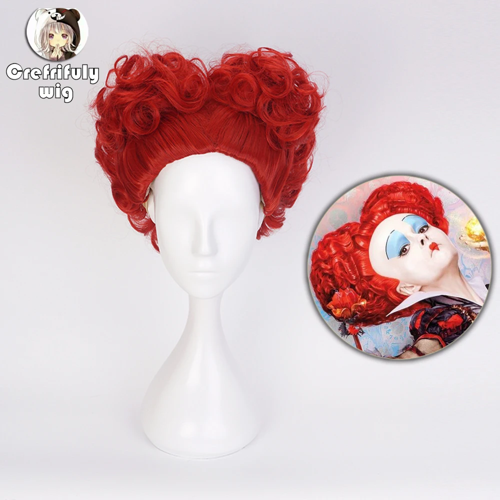 Костюм на Хэллоуин Алиса в стране чудес парик для косплея 2 красной королевы