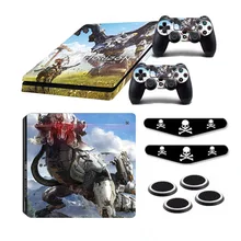 Тонкая наклейка для консоли и контроллера PlayStation 4 Slim|Наклейки|