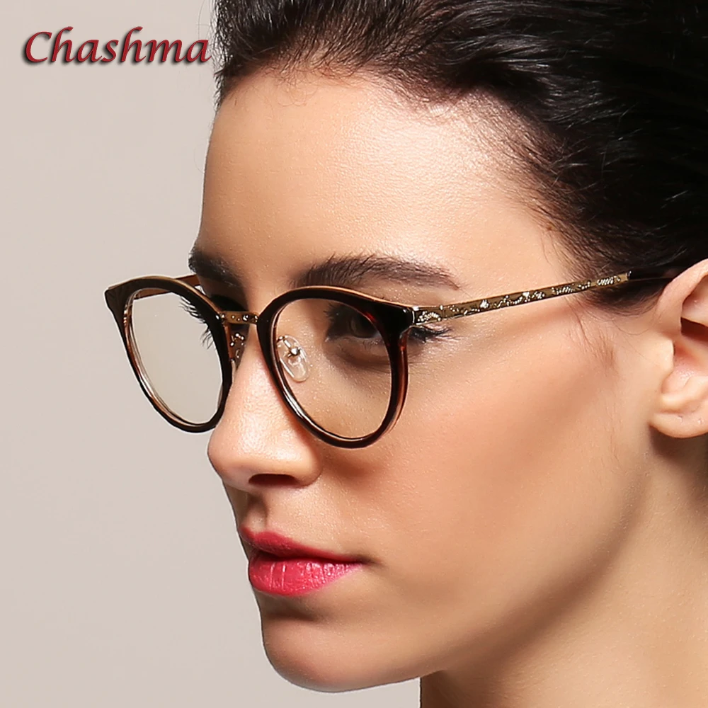 Брендовые мужские очки Chashma Retron круглые винтажные оптические в оправе женские