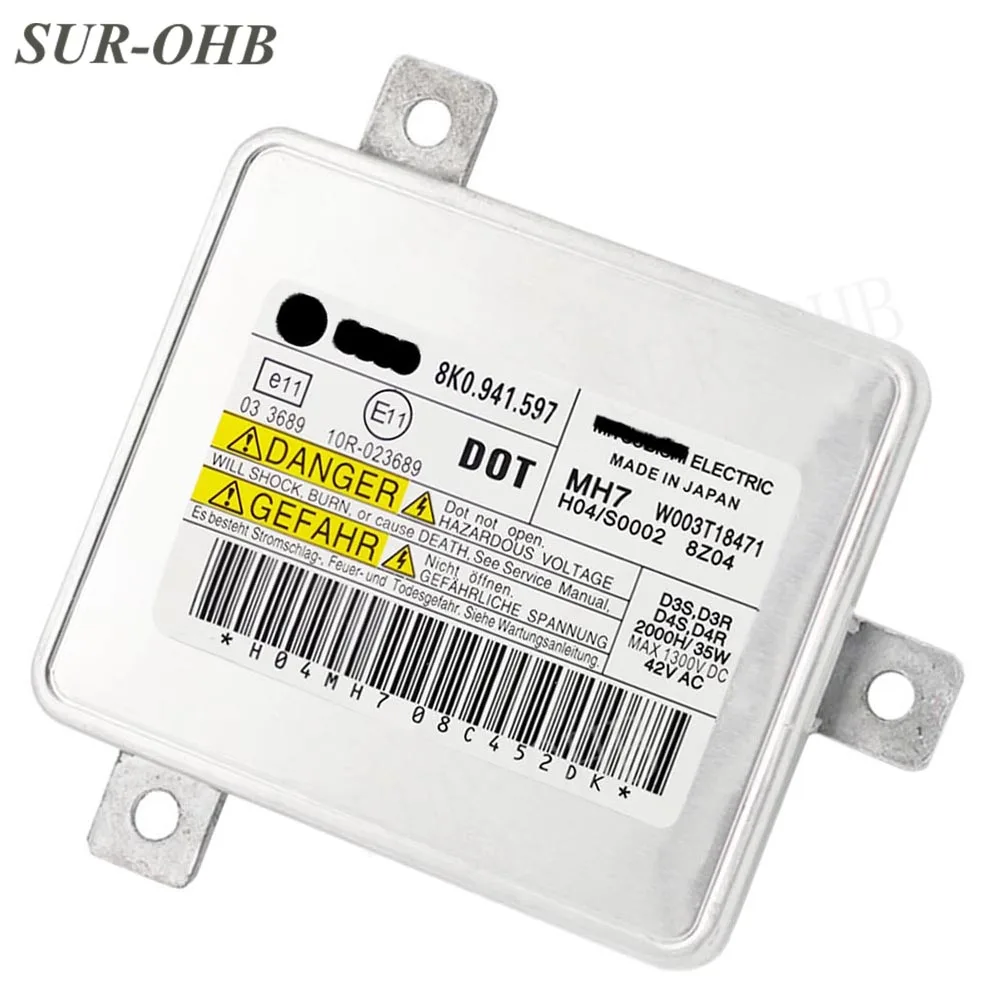 A6 Electric 8K0941597 HID Xenon D3S H05 W003T18471 передняя фара 1036060051 D3R балласт 6913112599 для MK2 A8 W003T20171