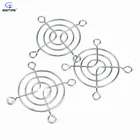 Gdstime 10 шт. новый 5 см железная сетка высокое качество 1,97 дюймов DC вентилятор Гриль протектор серебряный металлический предохранитель для пальцев крышка используется для вентилятора 50 мм