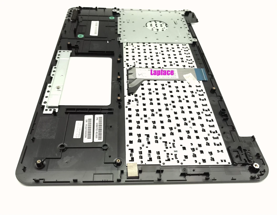 Новая русская клавиатура для Asus X555LA X555LB X555LD X555LJ X555LI X555LF X555LP Серебристая Подставка