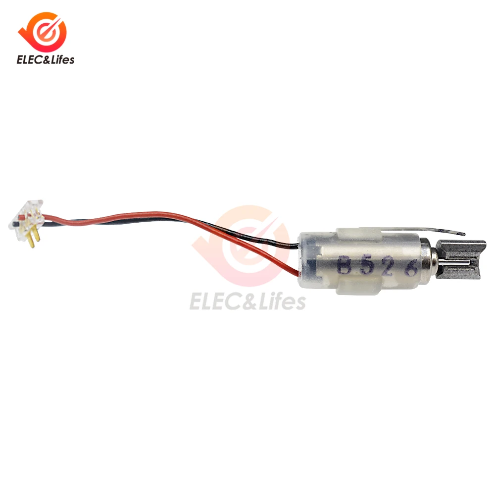 5Pcs Micro DC Vibration Motor 4x11mm Brushless DC Motor High Speed Vibrating Motor DC 1.5V-3V for Arduino Professional RC motor