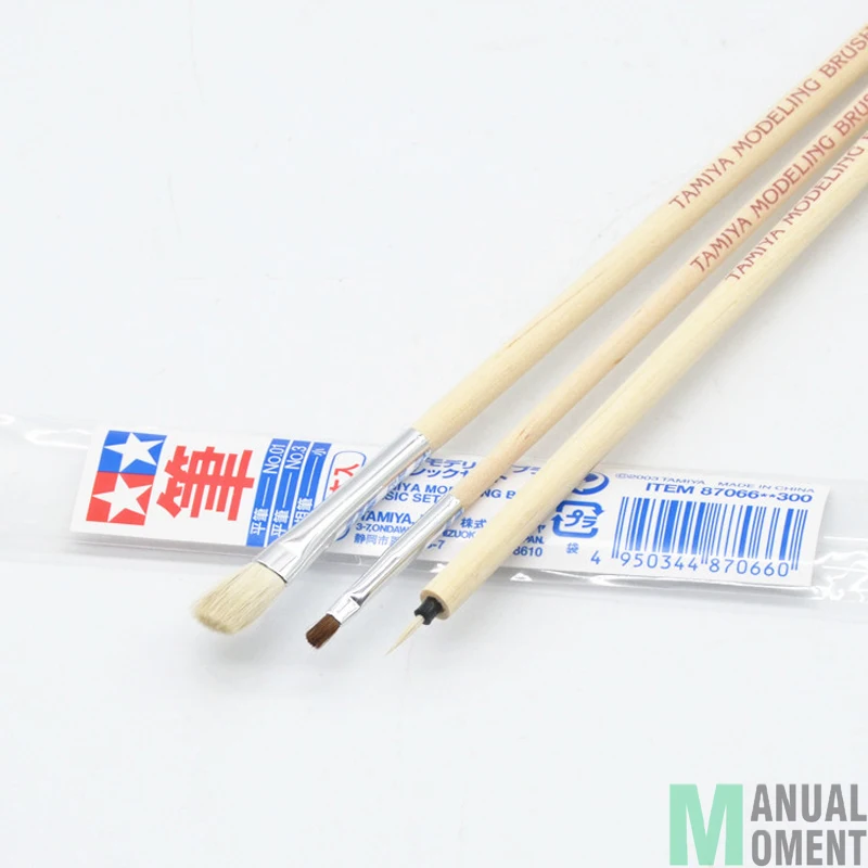Tamiya 87066 моделирующая кисть базовый набор окрашивающая ручка 3 шт. модель