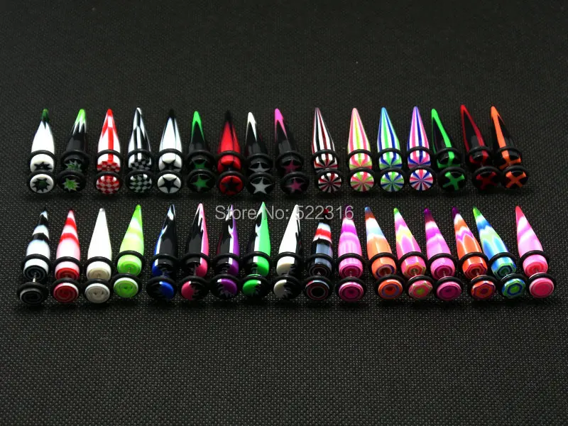 100 шт микс лот оптом пирсинг ювелирные изделия для тела 8 мм различный дизайн