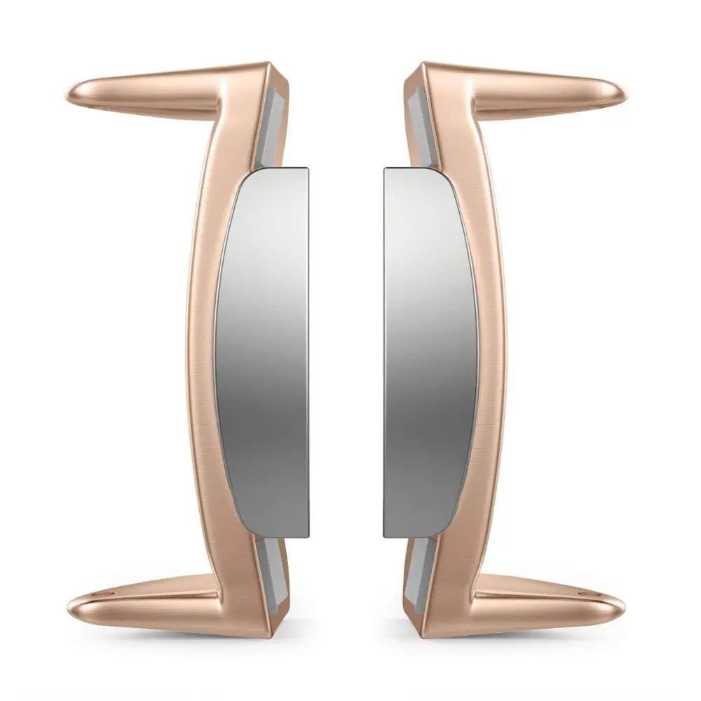 Only Lugs Rose Gold Ремешок для часов Ktab, совместимый с samsung gear S2 SM-R720/SM-R730, Смарт-часы Миланского петля, ремешок для gear S2, адаптер, наконечники для часов - Цвет: Only Lugs Rose Gold