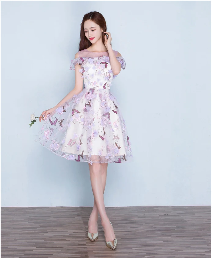 Loverxu Аппликации Pattern Мода Идеальный Вечерние Платья | Свадьбы и торжества