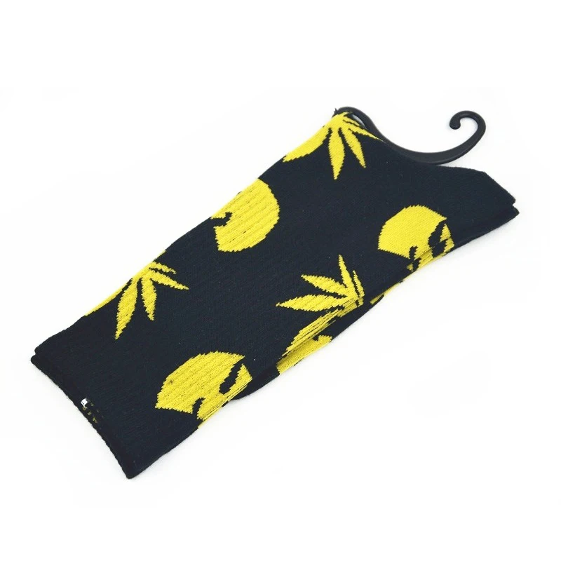 Wu tang-Black 1 пара носков Plantlife носки WU Tang weed Носки CHEECH& CHONG leaf хлопковые носки мужские/женские уличные носки мужские и женские носки унисекс - Цвет: Wu tang-Black
