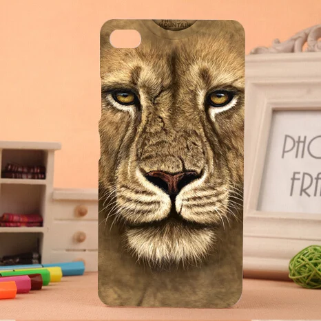 Цветной Чехол С Рисунком Тигра Льва медведя собаки автомобиля милый цветной