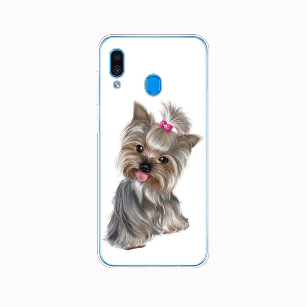 33298 Чехол для samsung A50 чехол для samsung Galaxy A50 A60 A10 A30 A40 A70 50 A9 A7 йоркширского терьера Собака Щенок - Цвет: 33298