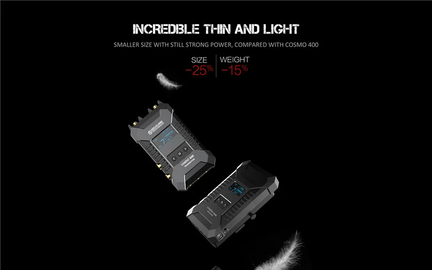 HOLLYLAND COSMO 600FT Профессиональная беспроводная HD видео система передачи TX& RX 3G-SDI HDMI 1080