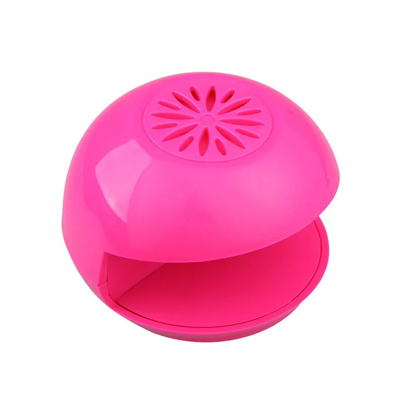 Новая портативная мини-Сушилка для ногтей 2 батареи AA сушилка лака Вентилятор