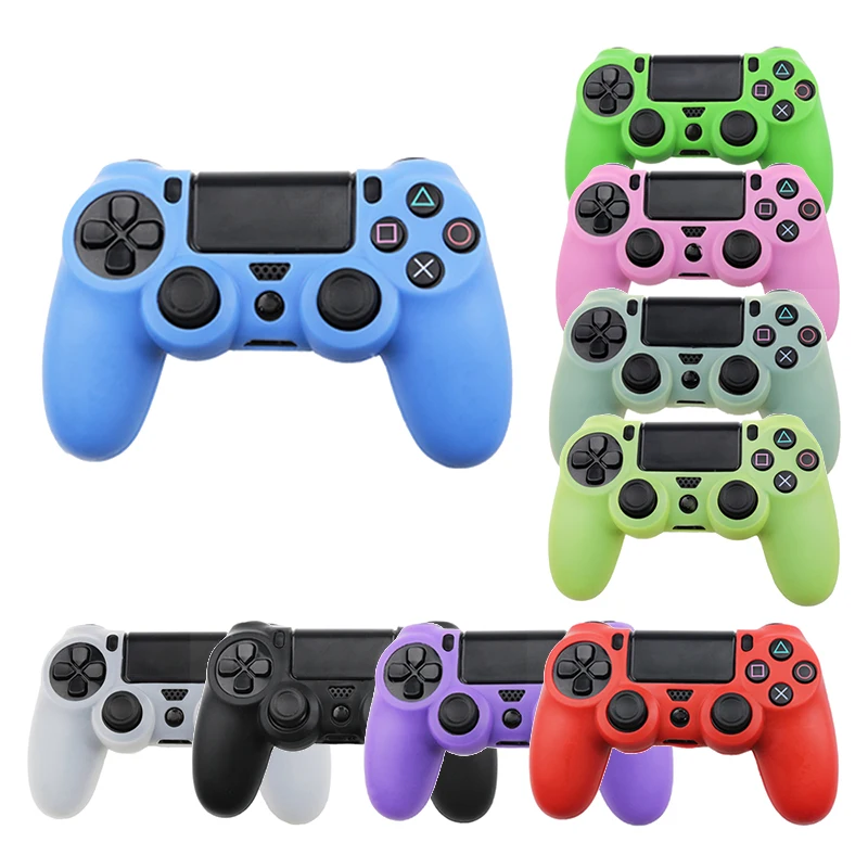 Оптовая дешевая цена розовый мягкий силиконовый чехол для Playstation PS4 игровой