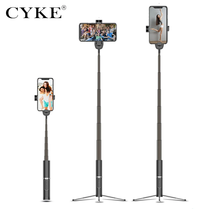 CYKE Bluetooth палка для селфи Портативный Ручной Смарт Штатив телефона фотокамеры с