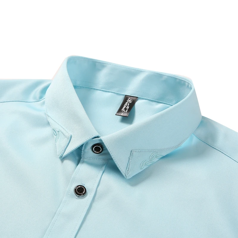 Sergio k Camisa, Высококачественная Мужская рубашка, мужская рубашка с длинным рукавом, Camisa Hombre, приталенная блуза, Social Camisa Masculina Dudalina