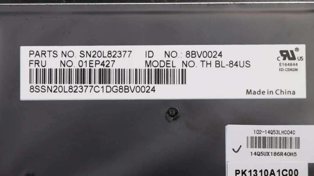 Клавиатура США подсветка для Thinkpad T470P 01EP427 01EP468