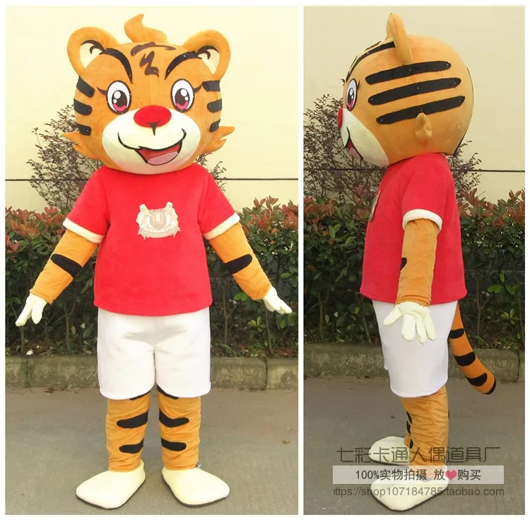 Новый Тигрицы костюм талисмана Тигра Животных персонажа из мультфильма