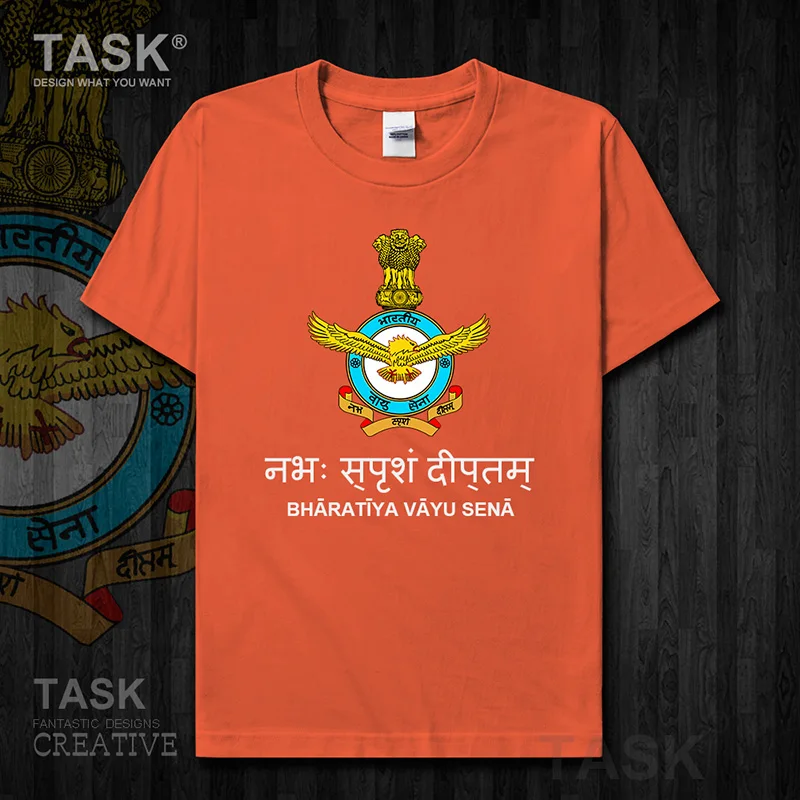 Новые Топы ВВС индийская Республика Индия одежда с коротким рукавом футболка