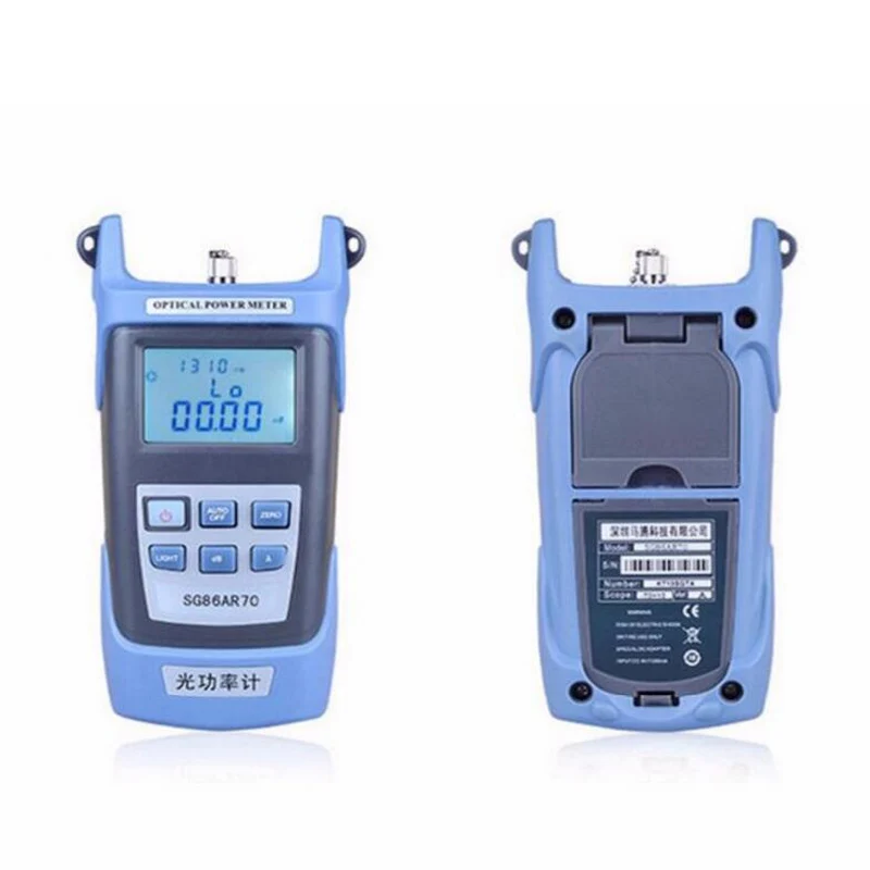 2 In 1 FTTH Fiber Optic Tool Kit with Optical Power Meter and metal 1MW Visual Fault Locator 1-5KM VFL Use Ftth | Мобильные телефоны