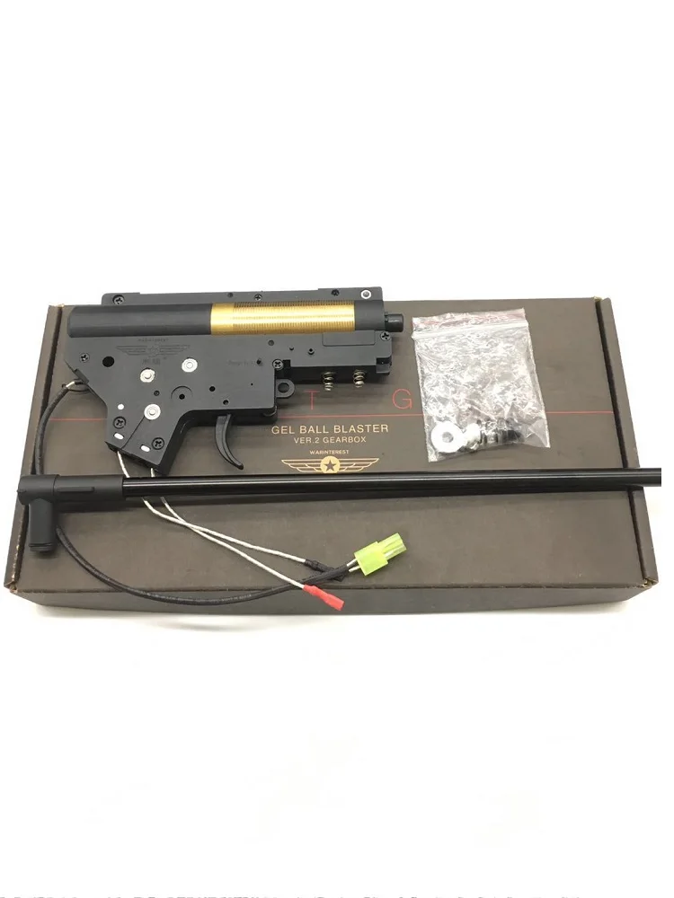 JiQu вода гель мяч blaster Запчасти Аксессуары нейлоновый V2 Шестерни коробка с Т