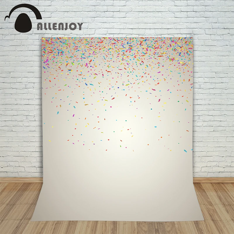 Allenjoy Семейная свадьба красочный вечерние чный фон белый Фотофон день рождения