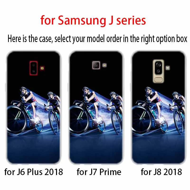 Чехол для велосипеда силиконовый чехол из ТПУ Samsung Galaxy J6 J8 J3 J5 J7 J4 J2 J1 Plus 2018 2016 2017 EU