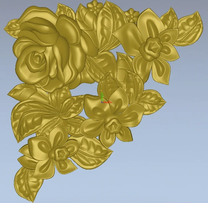 

relief 3d STL models for CNC, Artcam, Aspire, Decor-B124