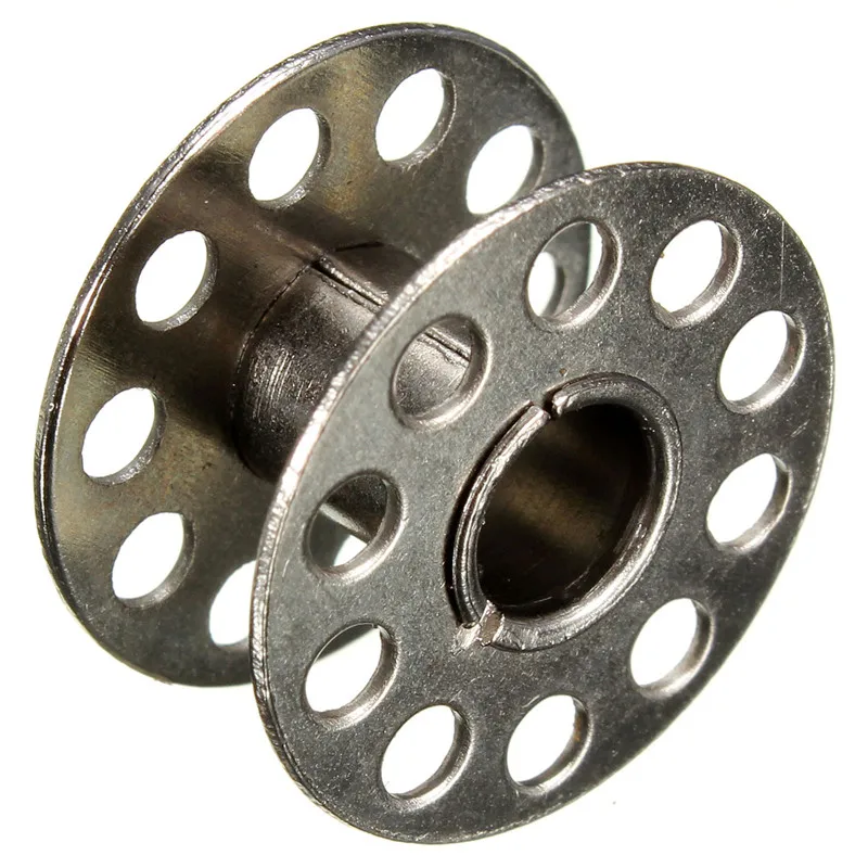 Стандартные пустые катушки для швейной машинки в пластиковой коробке 25 шт.