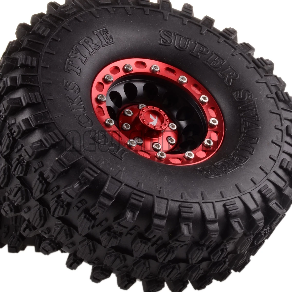 ENRON 4P 1," металлические колесные диски и 120 мм Super Swamper Rocks шины RC 1/10 1:10 Rock гусеничный осевой SCX10 SCX10 II 90046