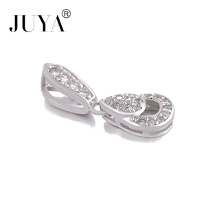 2021 золотые Роскошные циркониевые подвески, зажим, зажим, бусины, поручни, принадлежности для рукоделия, ювелирные аксессуары