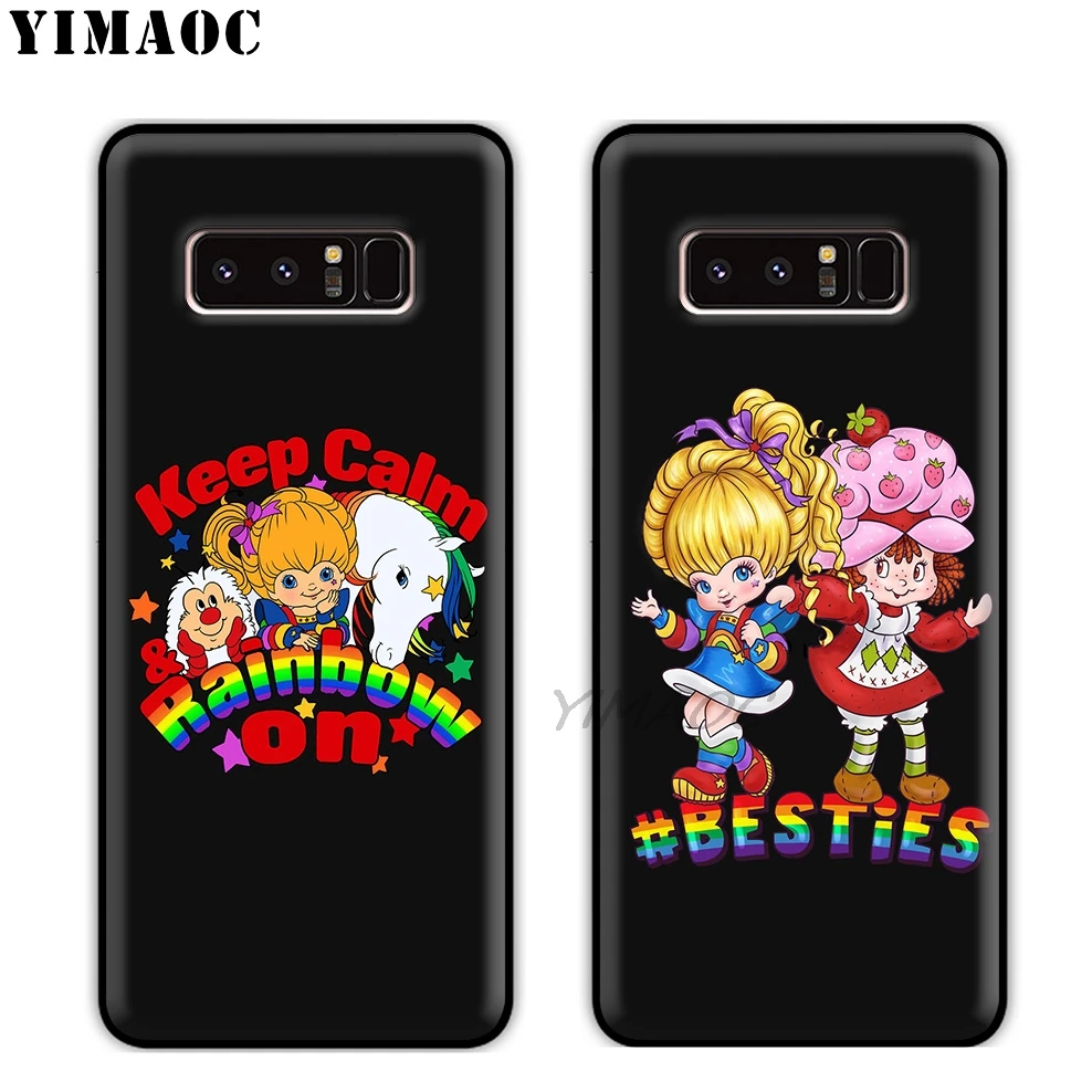 YIMAOC Rainbow Brite Overthink Soft Silicone Case for Samsung Galaxy A9 A8 A6 Plus 2018 A5 A3 2017 2016 Note 9 8 |