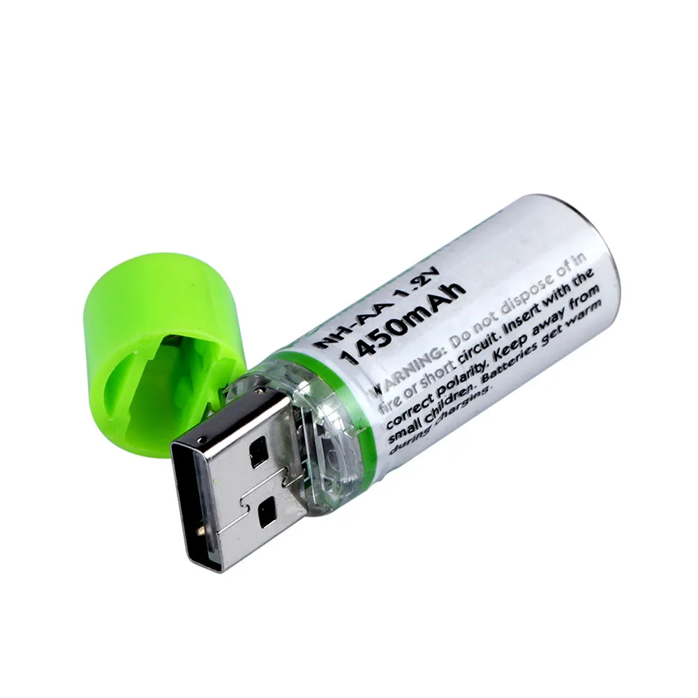 1 шт. аккумуляторная батарея aa Nimh AA 2 В 1450 мАч Ni-MH USB | Электроника